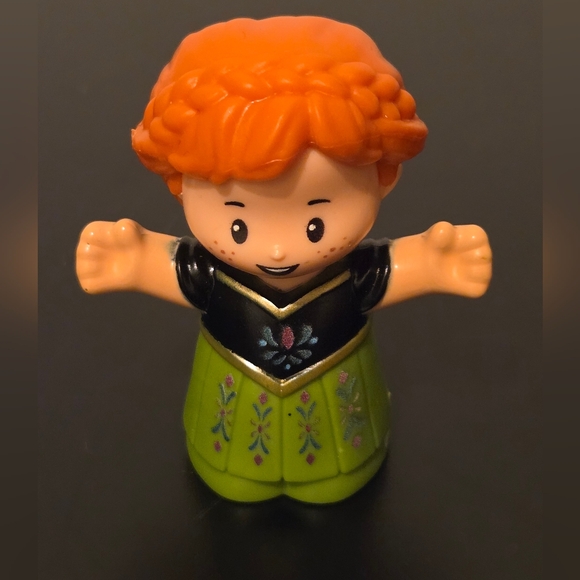 Fisher-Price Other - Little People Disney Frozen Princess Anna Green Dress